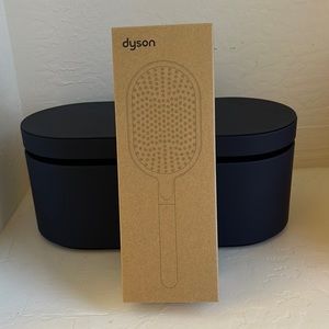 Dyson Paddle Brush. New in Package.  Prussian Blue.